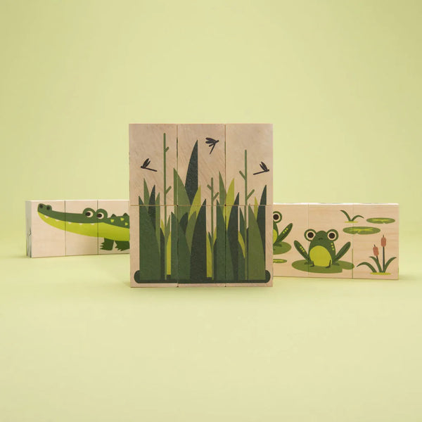 Wooden Environments Swamp Blocks Uncle Goose Lil Tulips