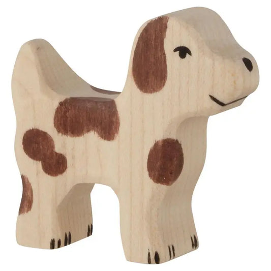 Wooden Farm Dog Small Holztiger Lil Tulips