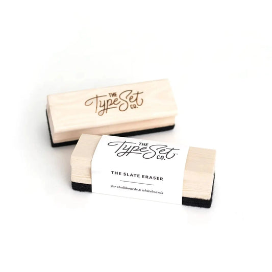 Wooden Felt Eraser The Type Set Co. Lil Tulips