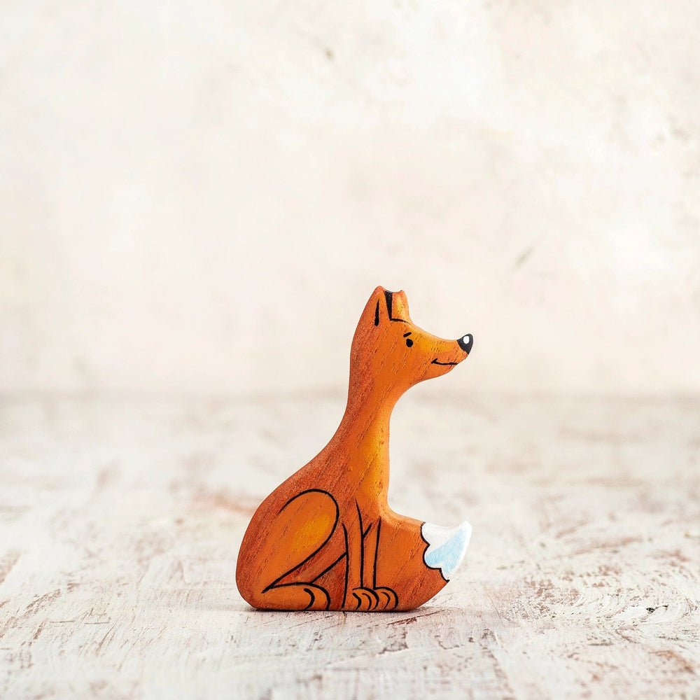 Wooden Fox Toy Little Prince Story Wooden Caterpillar Lil Tulips