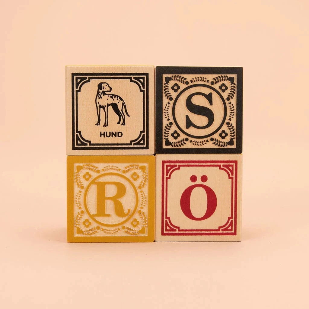 Wooden German Blocks Uncle Goose Lil Tulips