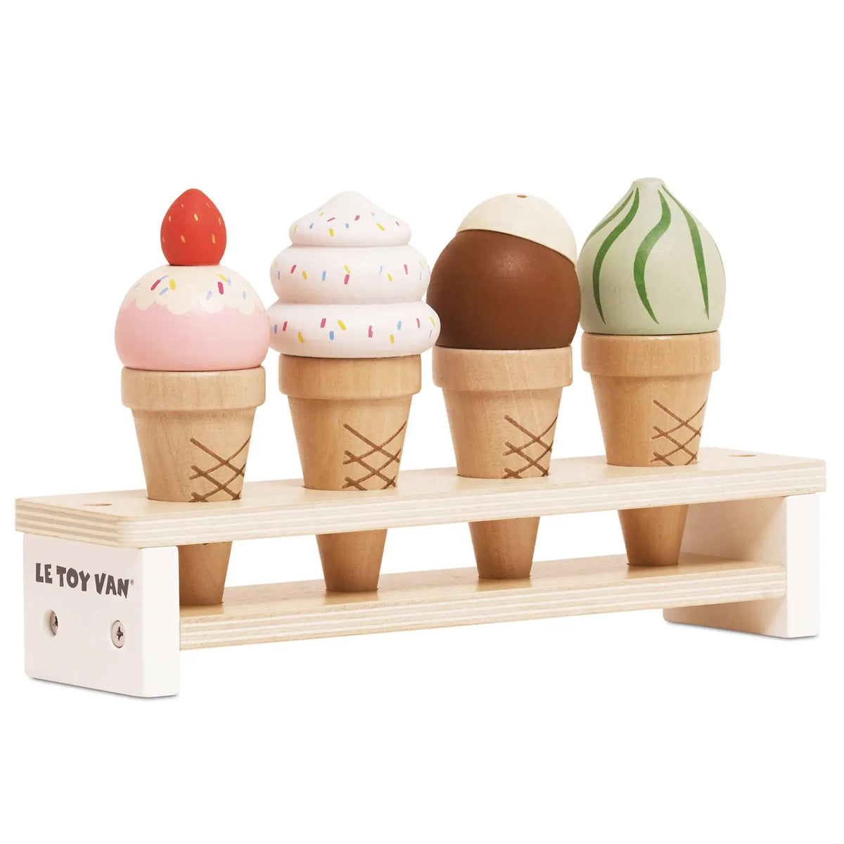 Wooden Ice Cream Cones Set Le Toy Van Lil Tulips