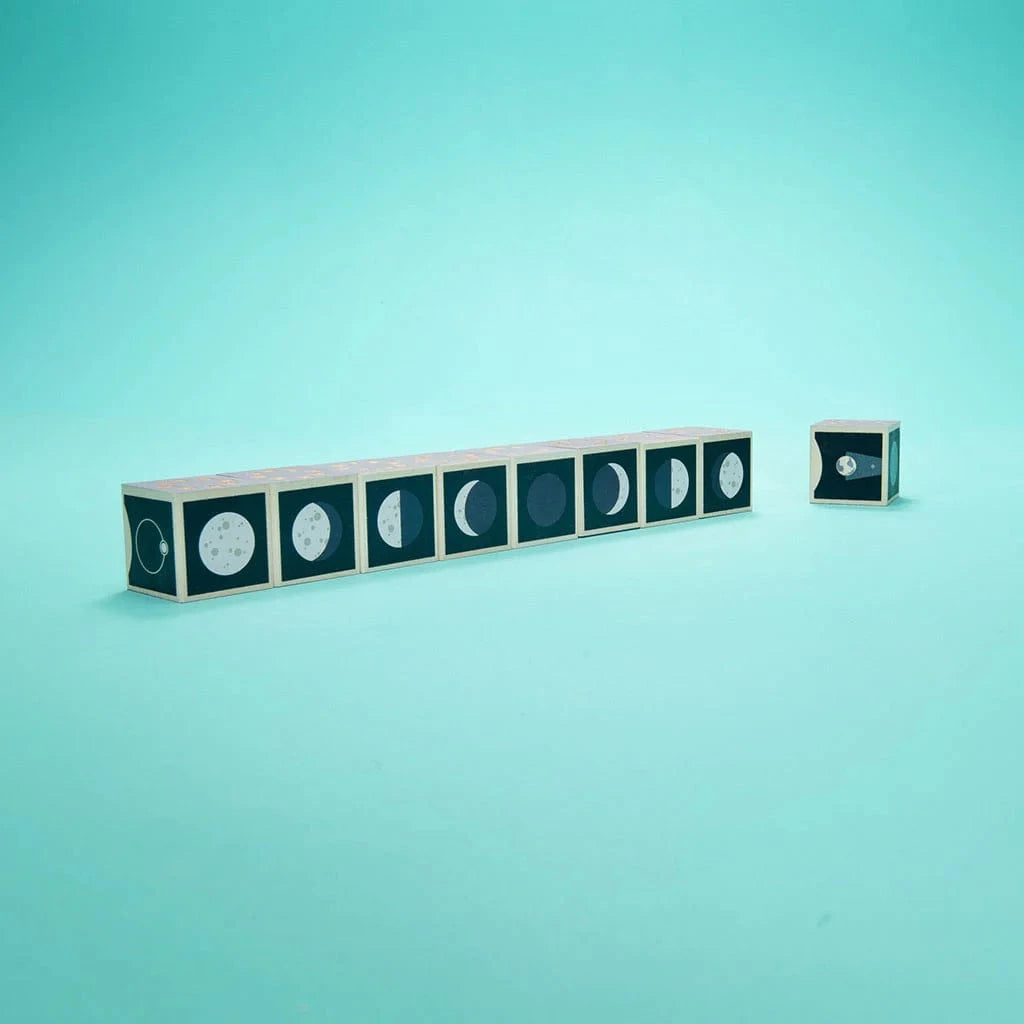 Wooden Moon Phase Blocks Uncle Goose Lil Tulips