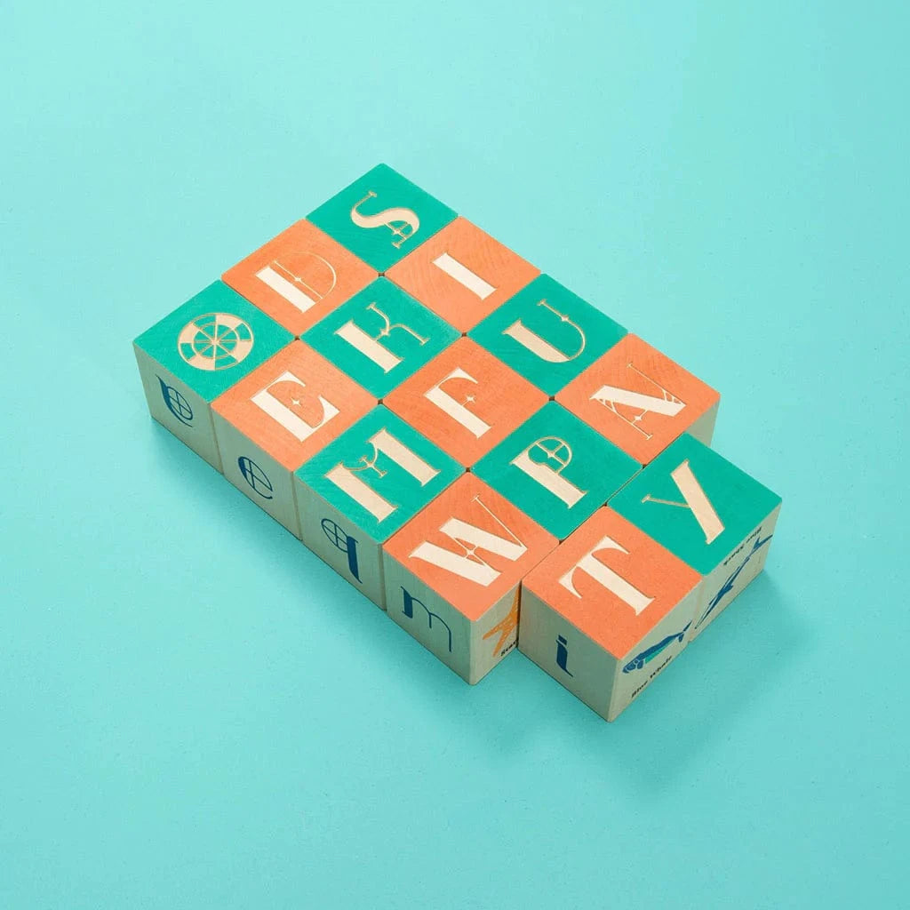 Wooden Ocean Blocks Uncle Goose Lil Tulips