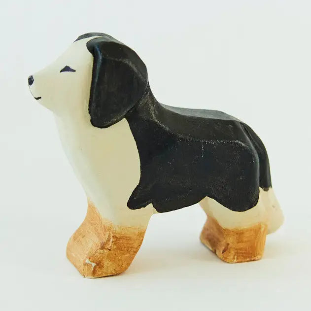 Wooden Painted Dog Sarah's Silks Lil Tulips
