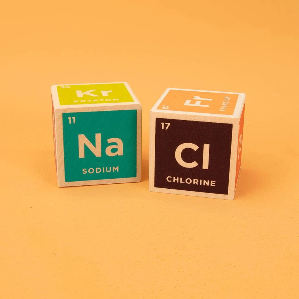 Wooden Periodic Table Elemental Blocks Uncle Goose Lil Tulips