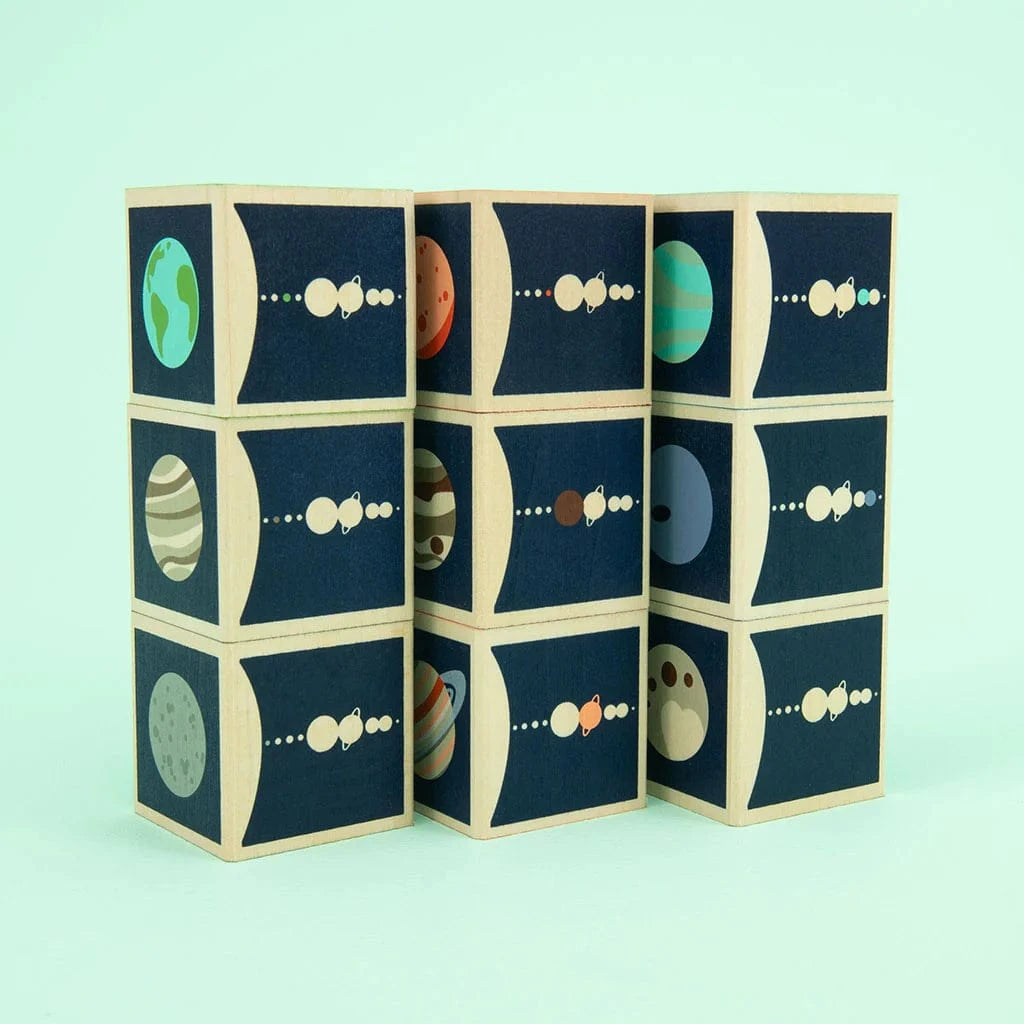 Wooden Planet Blocks Uncle Goose Lil Tulips