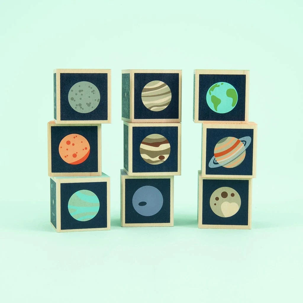 Wooden Planet Blocks Uncle Goose Lil Tulips