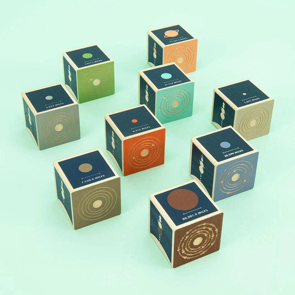 Wooden Planet Blocks Uncle Goose Lil Tulips