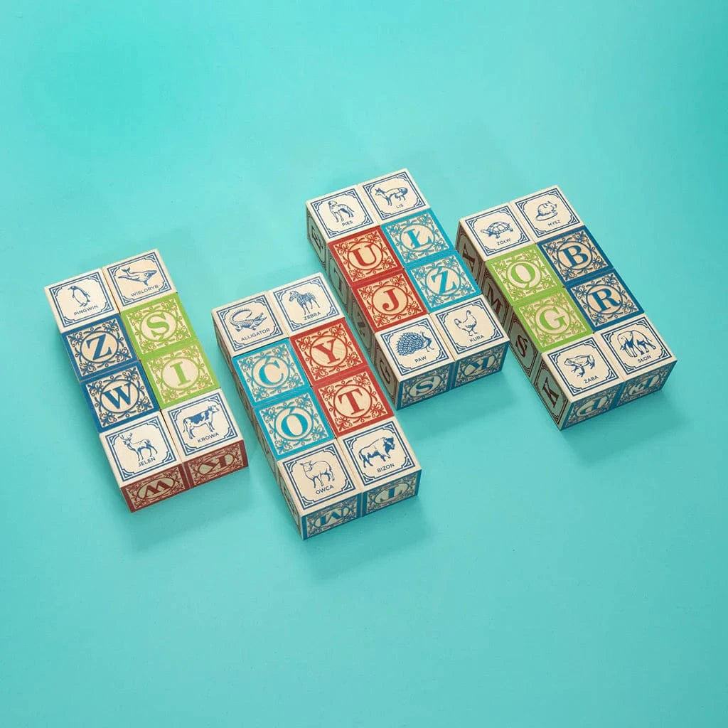 Wooden Polish Blocks Uncle Goose Lil Tulips