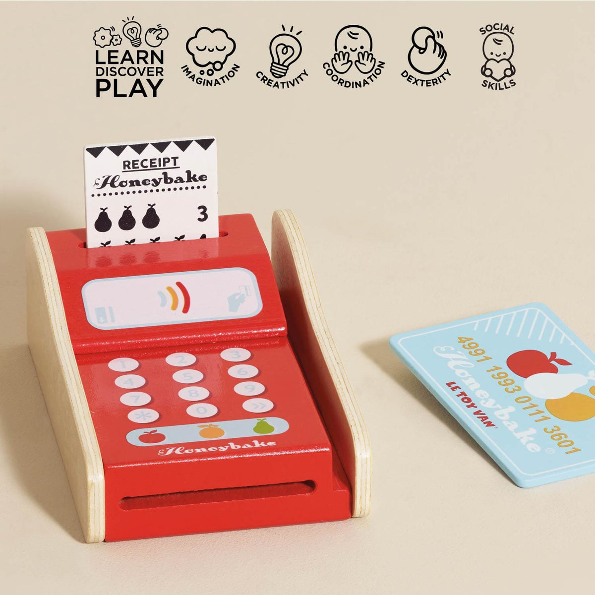 Wooden Shop Card Machine Le Toy Van Lil Tulips