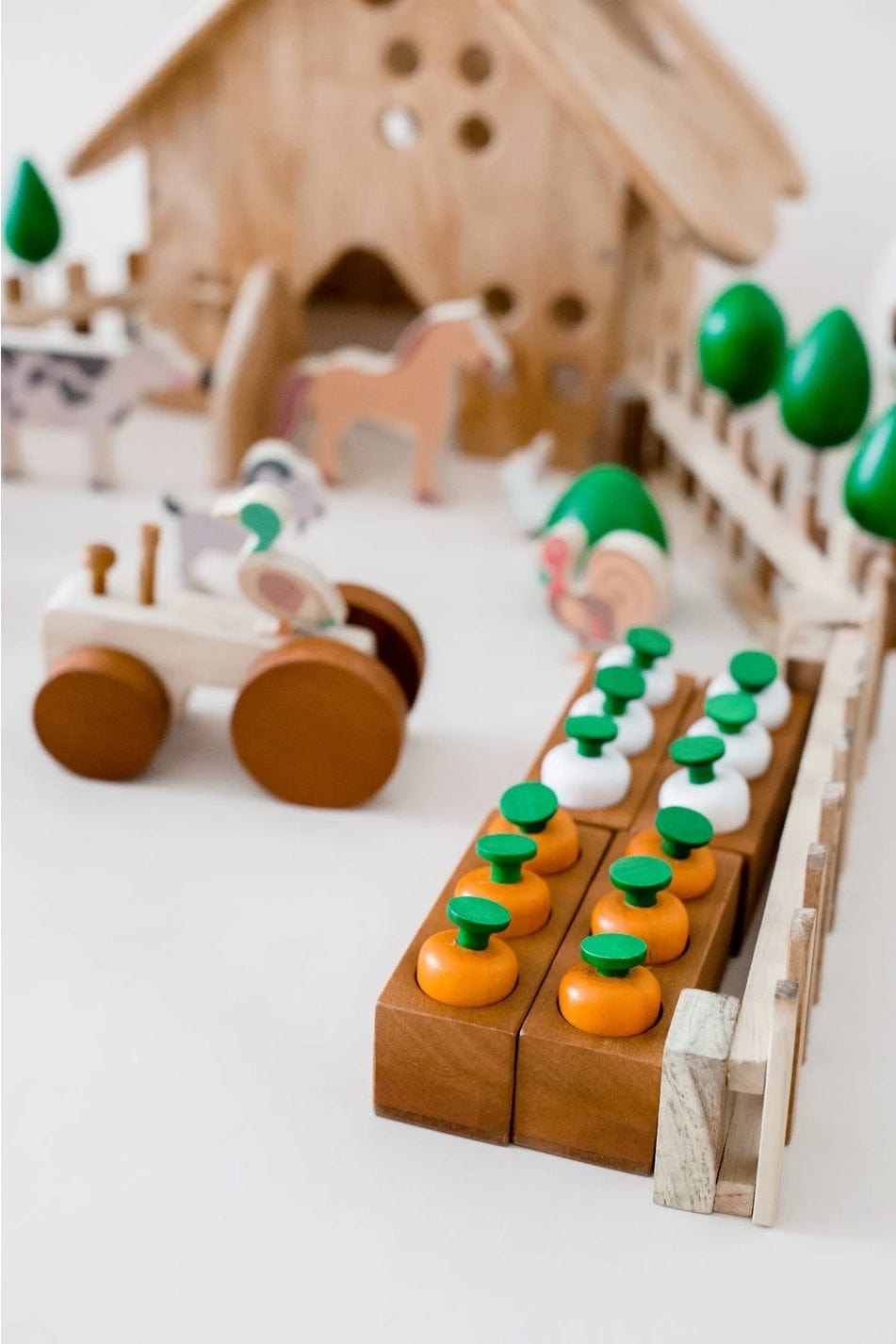 Wooden Vegetable Patch Qtoys