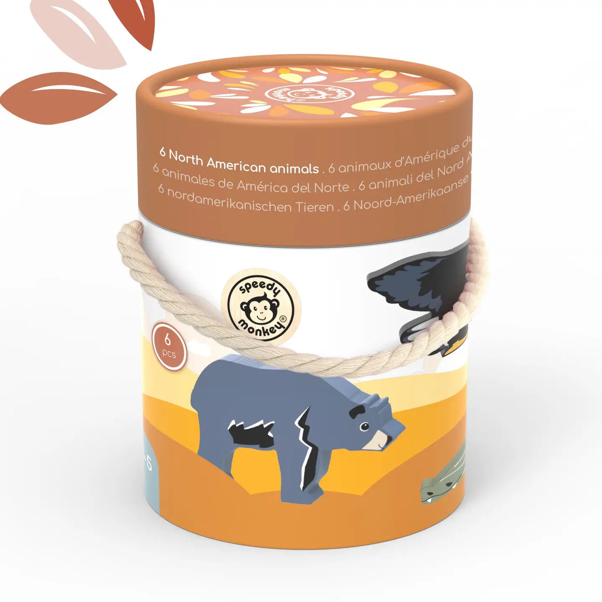 World Animals - North America Speedy Monkey Lil Tulips