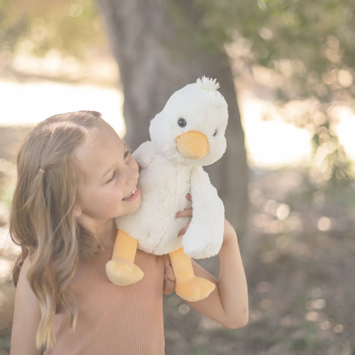 World's Softest Large Lushees Duck 16" Beverly Hills Teddy Bear Company Lil Tulips