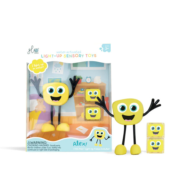Yellow Glo Pal Character Alex Glo Pals Lil Tulips
