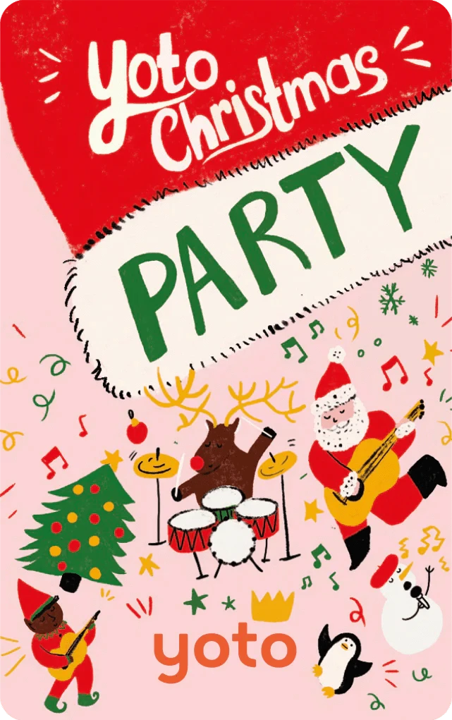 Yoto Christmas Party - Audiobook Card Yoto Lil Tulips