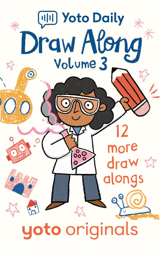 Yoto Daily: Draw Along Volume 3 - Audiobook Card Yoto Lil Tulips