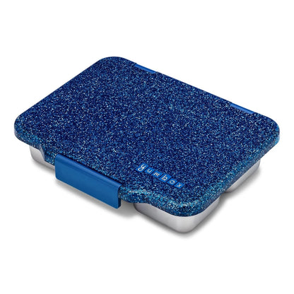 Yumbox Prêt – Leakproof Stainless Steel Bento - Blue Glitter Yumbox Lil Tulips
