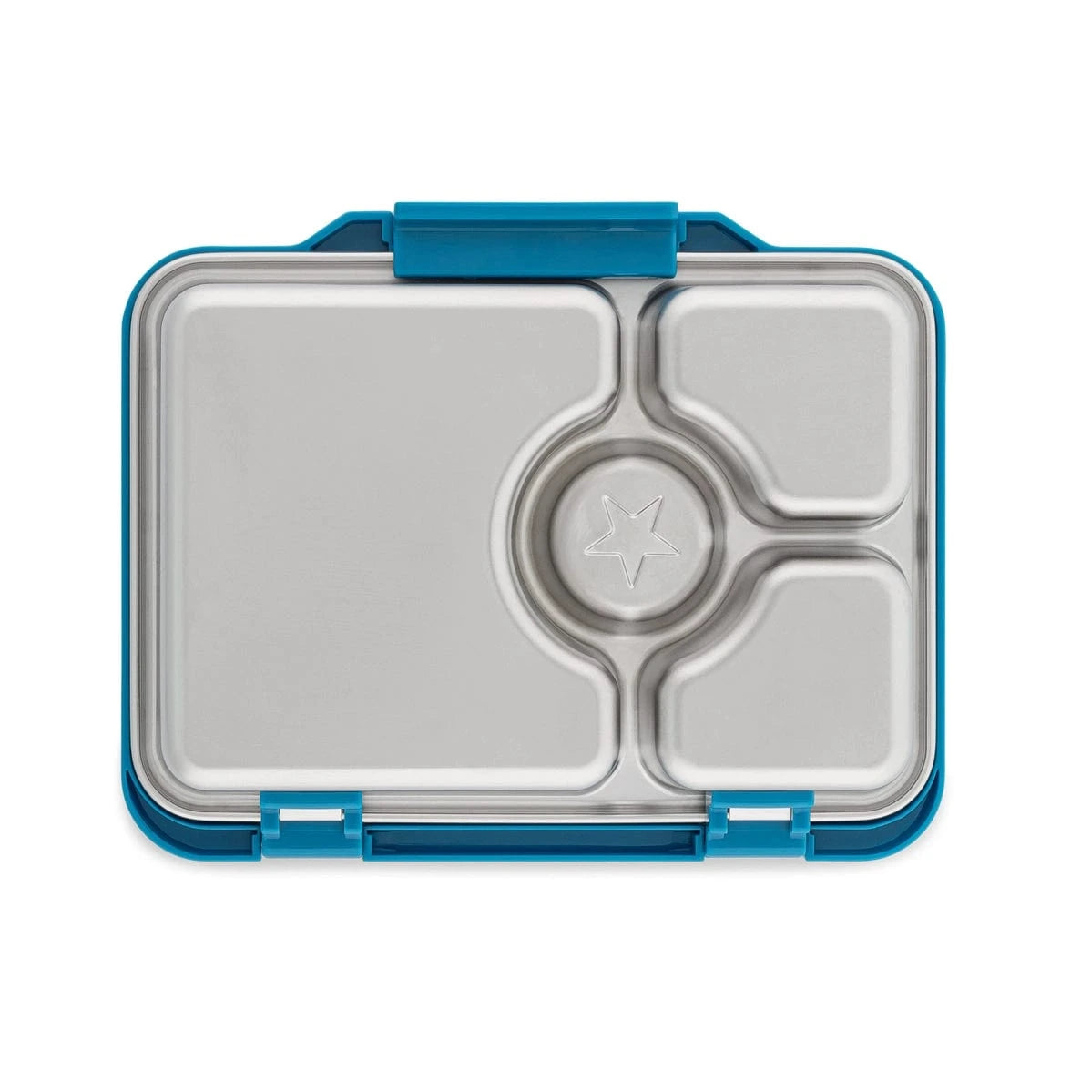 Yumbox Prêt – Leakproof Stainless Steel Bento - Blue Glitter Yumbox Lil Tulips