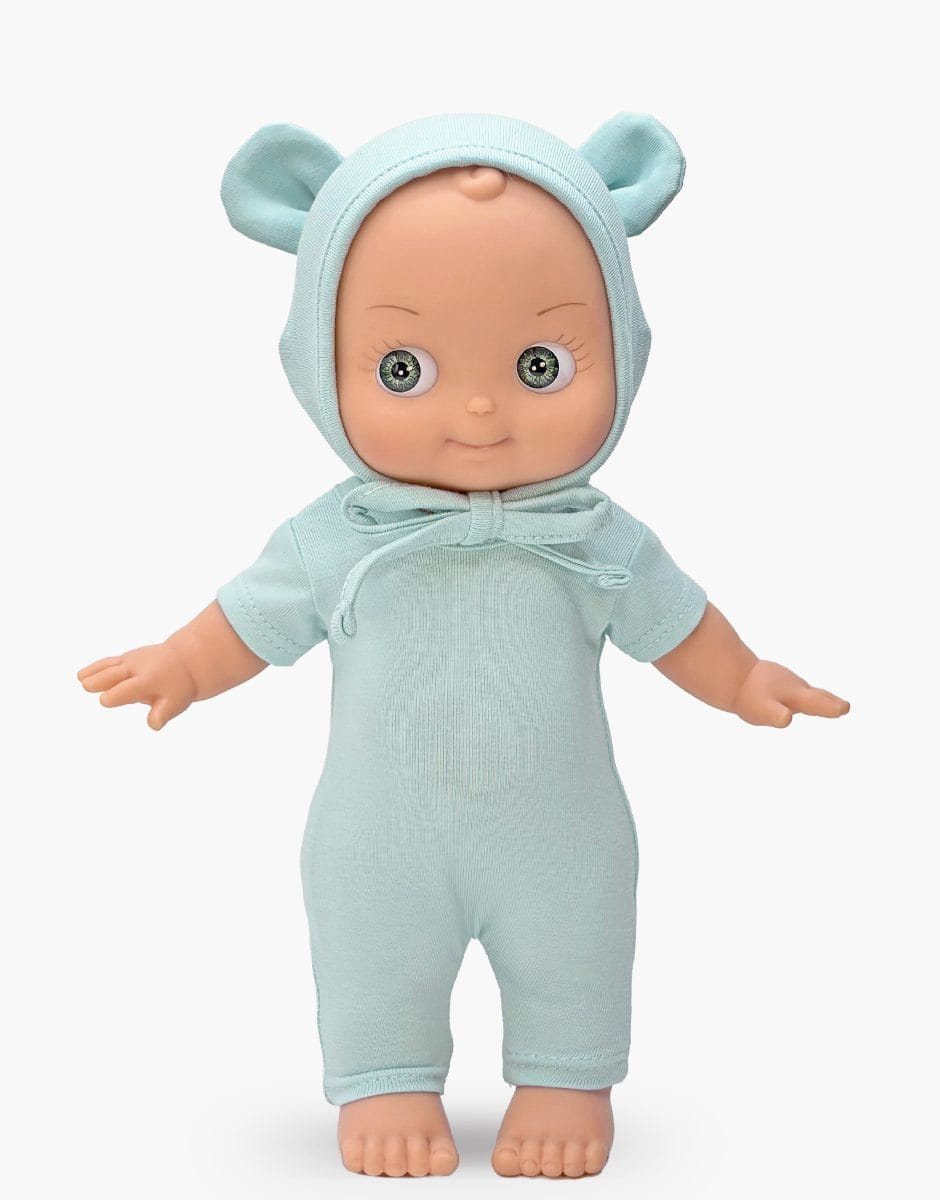 Zebulon Mini Panchas Doll - Mint Mouse Outfit Minikane Lil Tulips