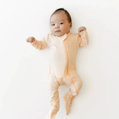 Zippered Footie in Canyon Kyte Baby Lil Tulips