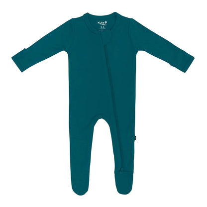 Zippered Footie in Loch Kyte Baby Lil Tulips