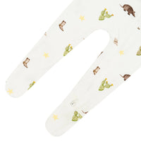 Zippered Footie in Western Kyte Baby Lil Tulips