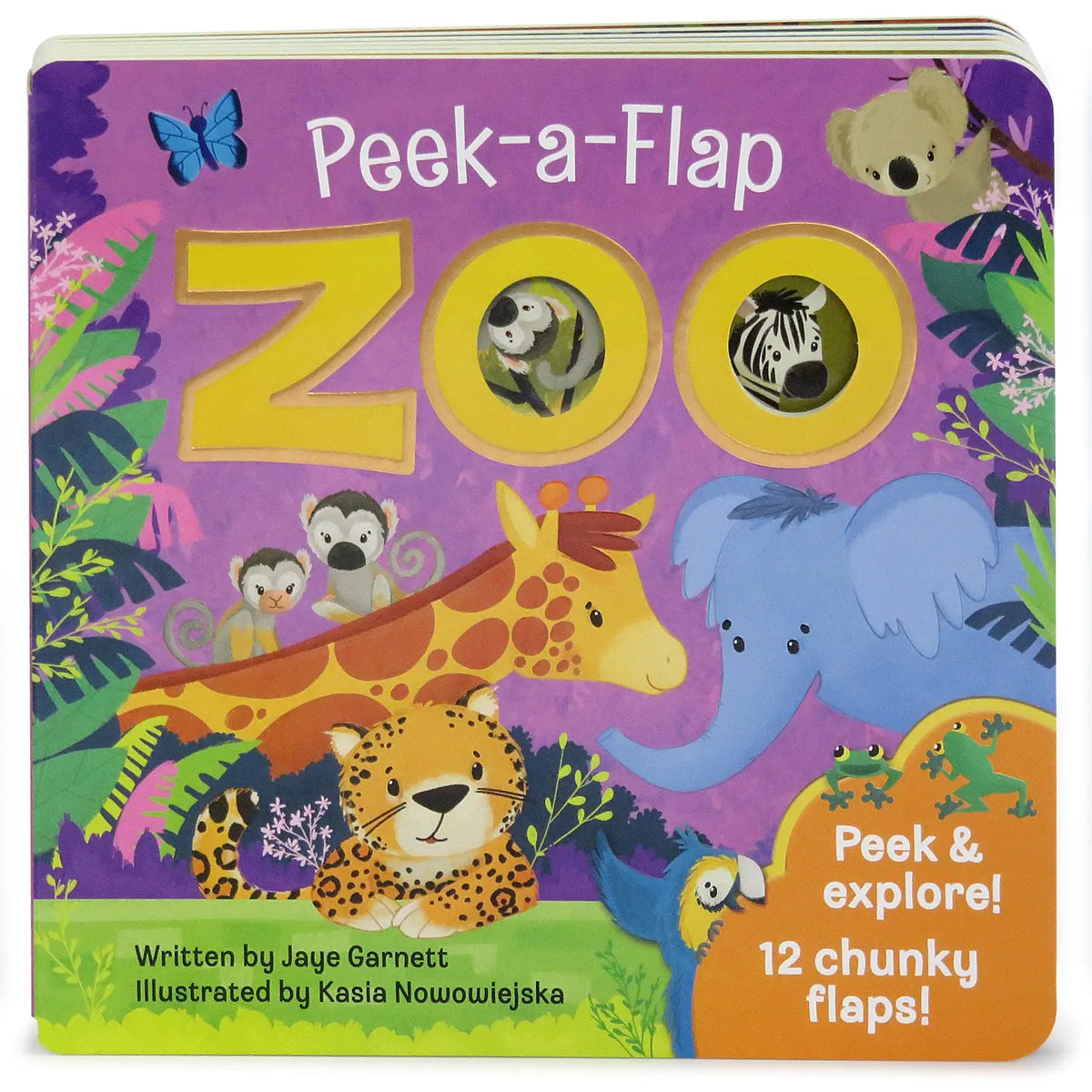 Zoo Interactive Lift a Flap Board Book Cottage Door Press Lil Tulips