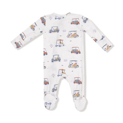 Zooming Golf Carts - 2 Way Zipper Footie Angel Dear Lil Tulips