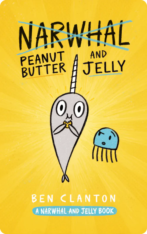 The Narwhal and the Jelly Collection - 4 Audiobook Cards