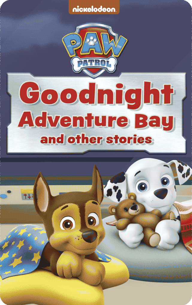 PAW Patrol Goodnight Adventure Bay and Other Stories - Audiobook Card