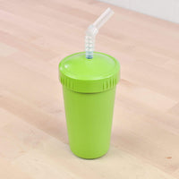 10 oz Straw Cup Lime Green RePlay RePlay Lil Tulips