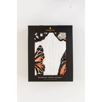 Large Butterfly Collector Throw Blanket