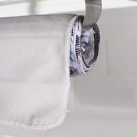 12 UNPAPER TOWELS - Purple Floral Marleys Monsters Lil Tulips