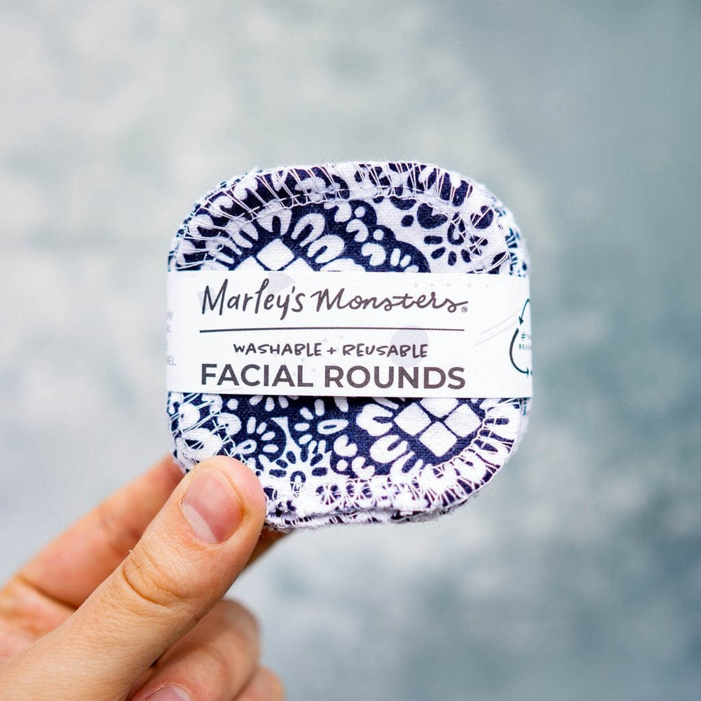20 Facial Rounds - Midnight Mosaic Marleys Monsters Lil Tulips
