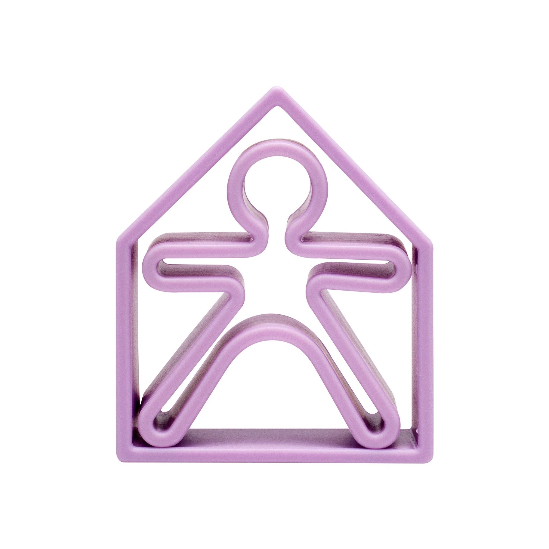 Pastel Silicone House & Kid - Violet