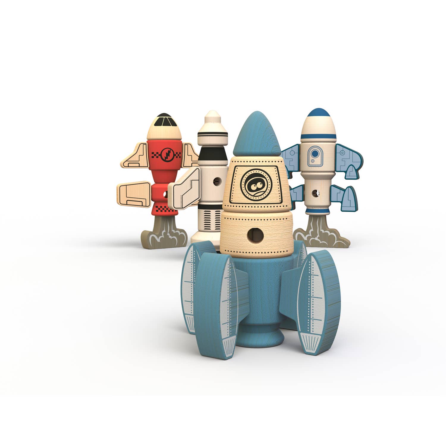 Tinker Totter Rockets - 31 Piece Character Set