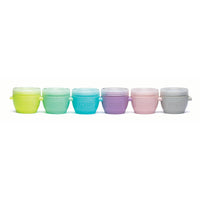 2oz Snap & Go Pods - 6 Freezer & Snack Containers Melii Lil Tulips