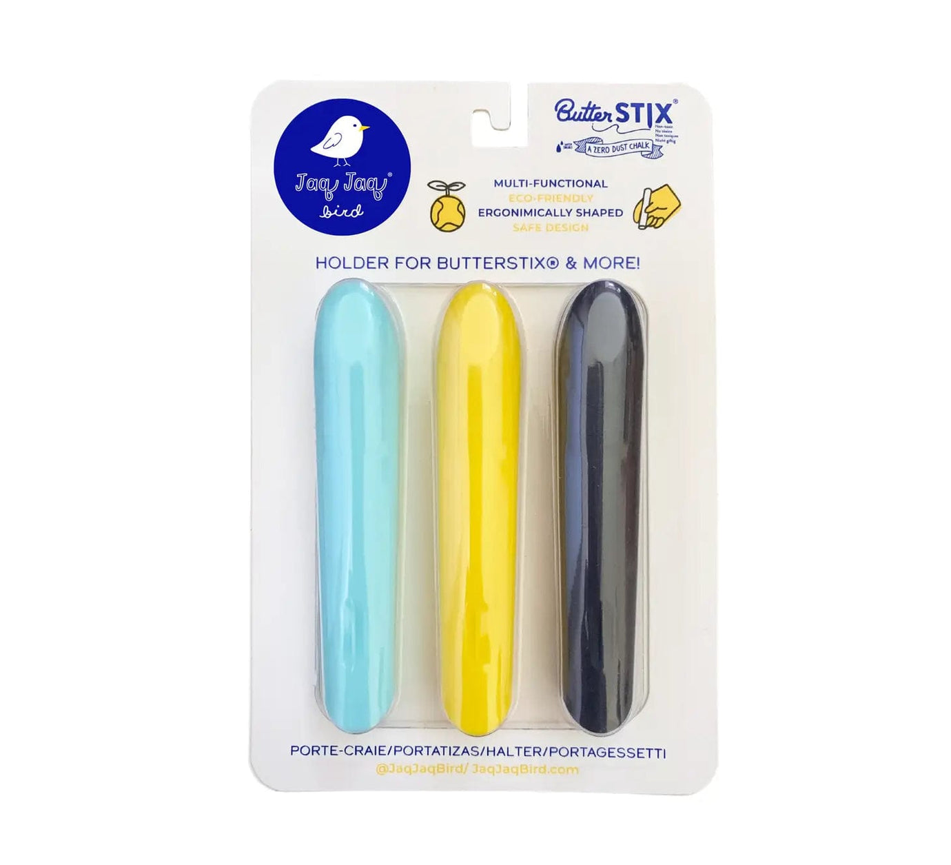 3 Pack of Butterstix® Holders Jaq Jaq Bird Lil Tulips