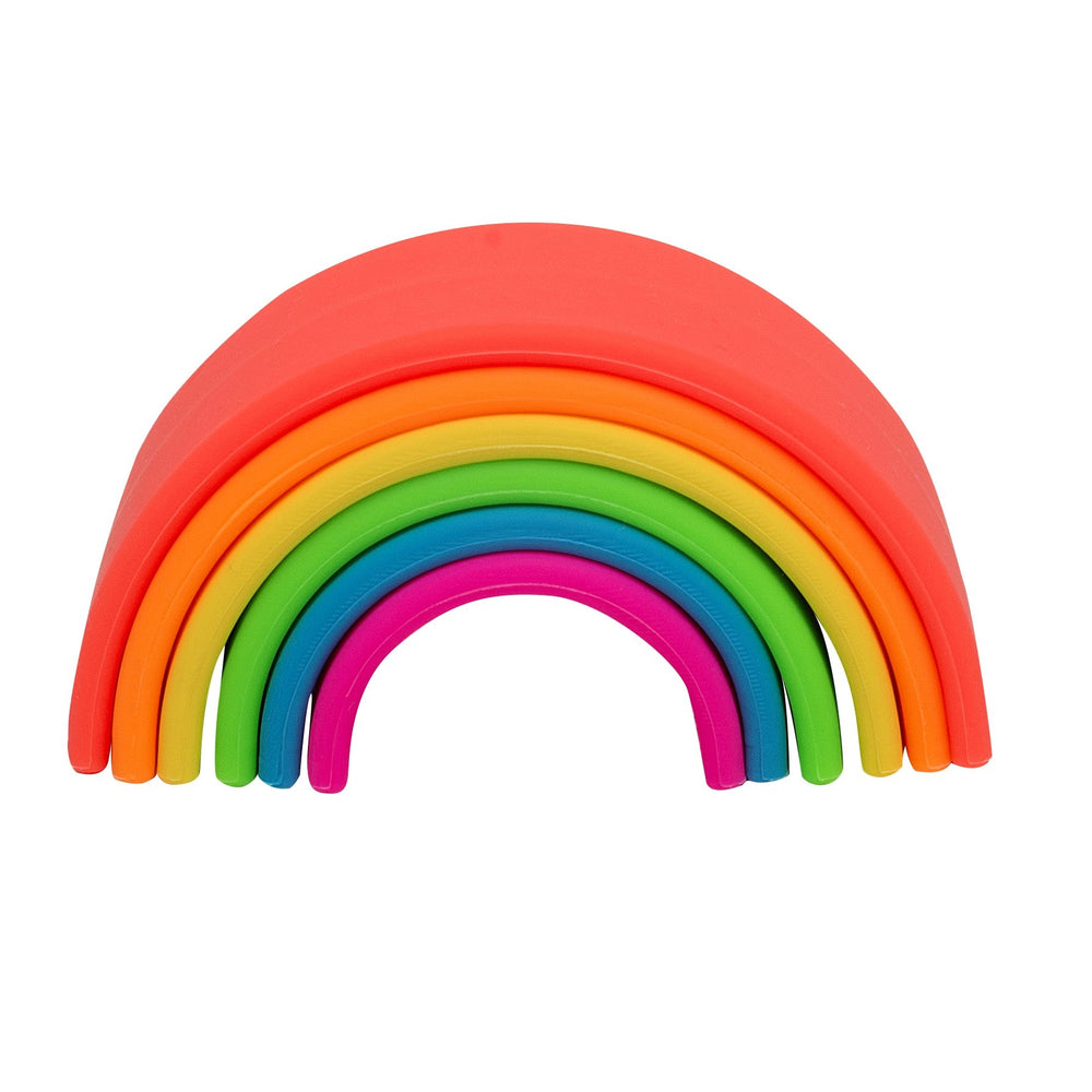 Neon Silicone Rainbow - 6 Piece