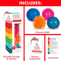 4 Stress Relief Balls Sense & Grow Lil Tulips