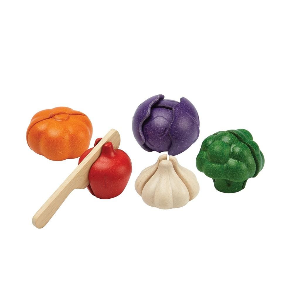 5 Colors Veggie Set Plan Toys Lil Tulips