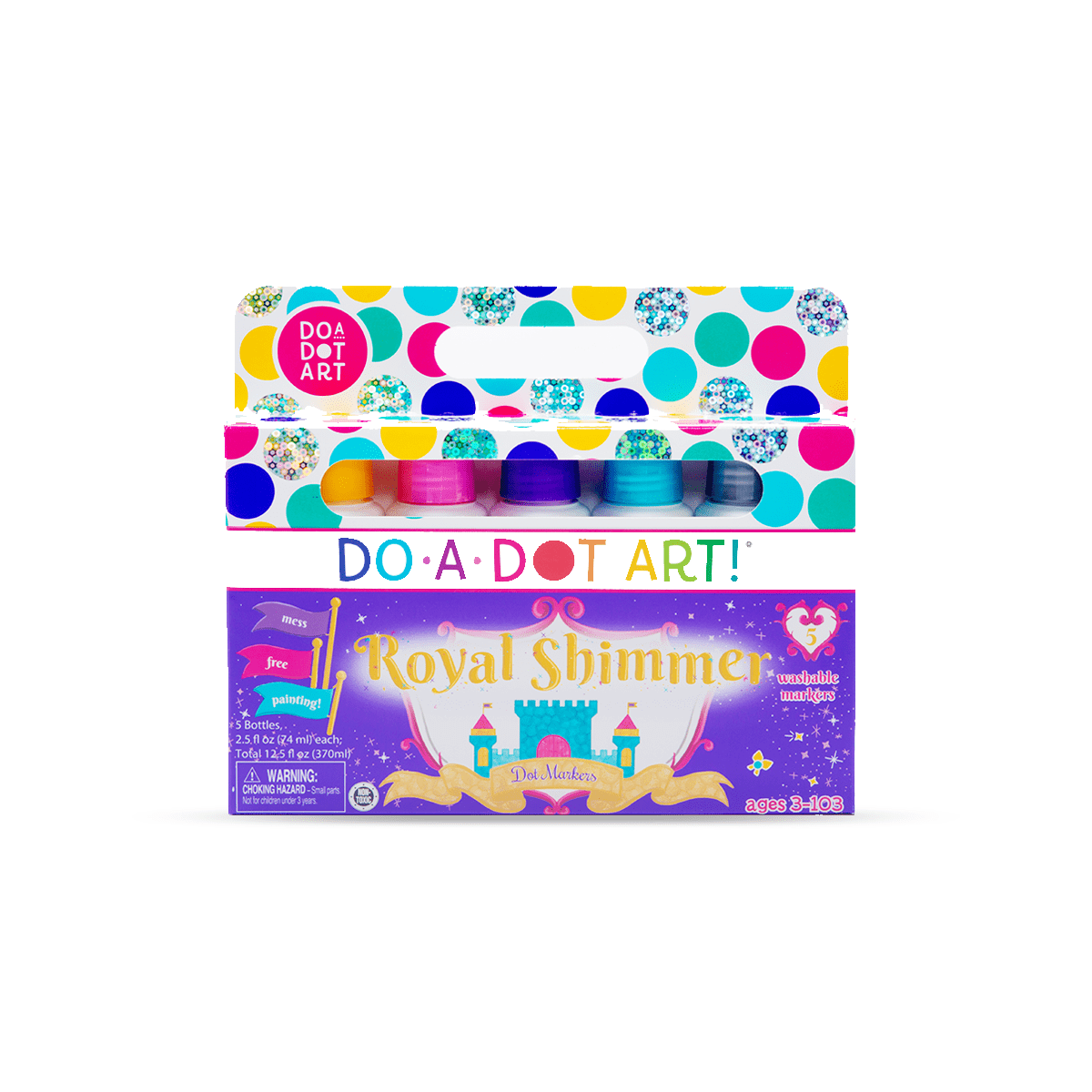 5 Pack Royal Shimmers Marker Do a Dot Art Lil Tulips