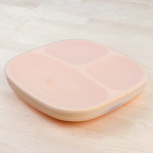 7" Divided/Flat Plate Silicone Lid RePlay Lil Tulips