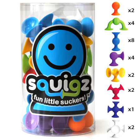 Squigz Starter Pack [24 pieces] - Lil Tulips - 2