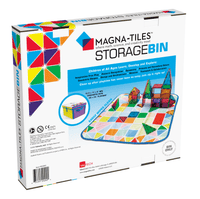 Storage Bin & Interactive Play-mat Magna-Tiles Lil Tulips