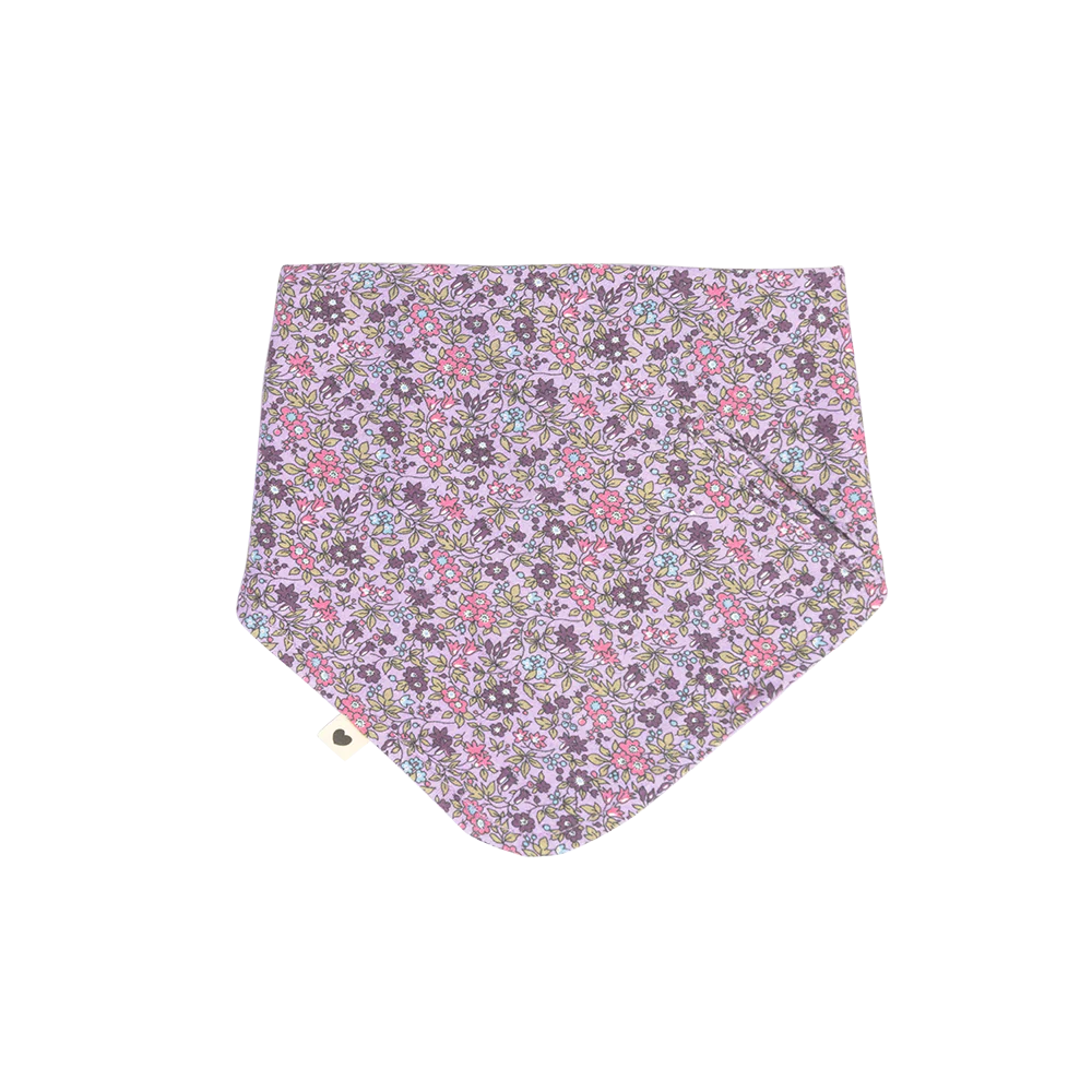 BIBS x LIBERTY Bandana Bib - Chamomile Lawn Violet Sky LE