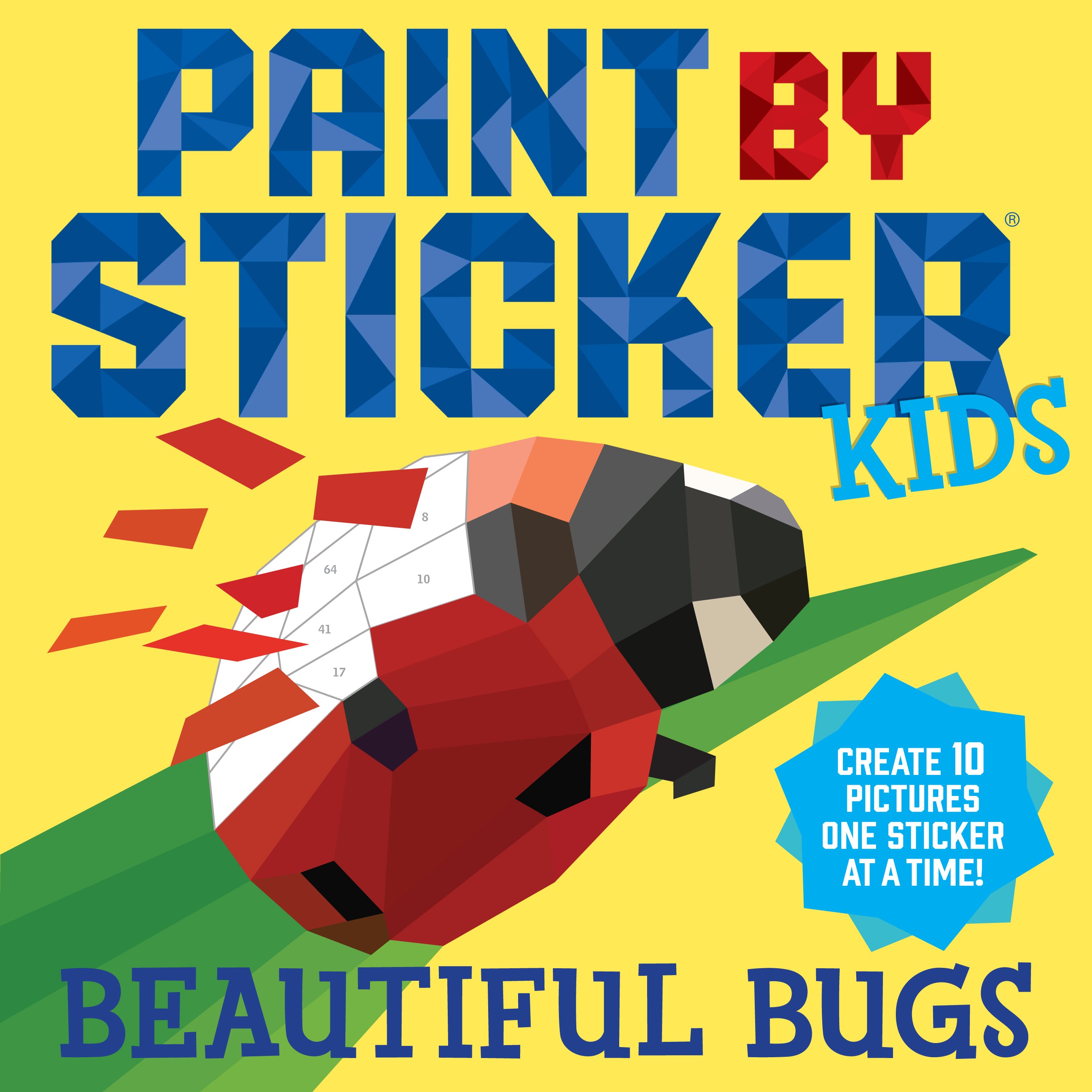 Paint by Sticker Beautiful Bugs