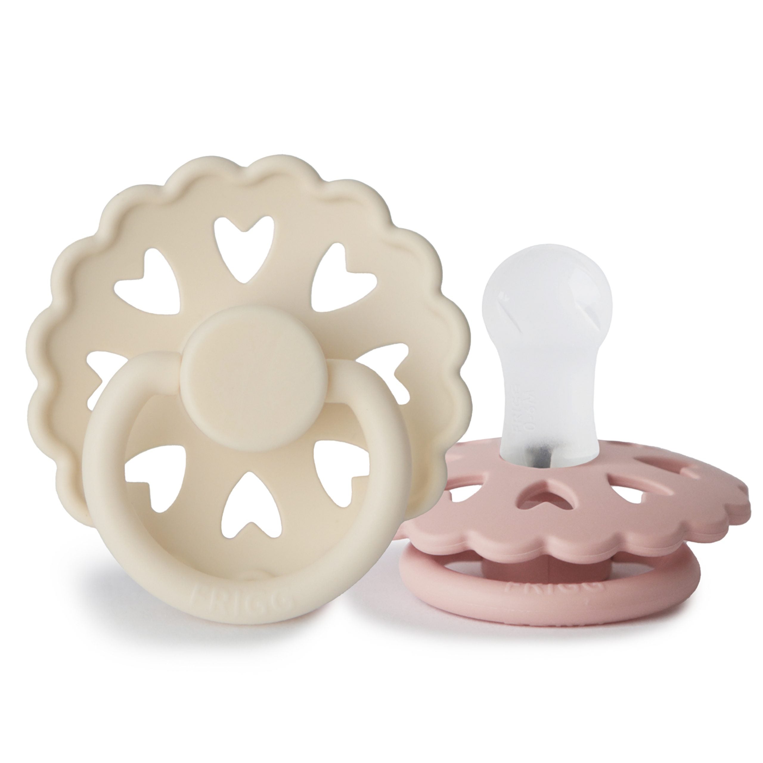 FRIGG Andersen Silicone Baby Pacifier (Cream / Blush)