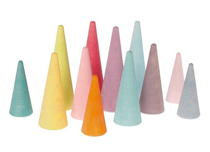 Pastel Rainbow Forest